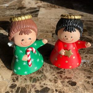 😻 3 for $13 Hallmark Angel Salt & Pepper Shakers